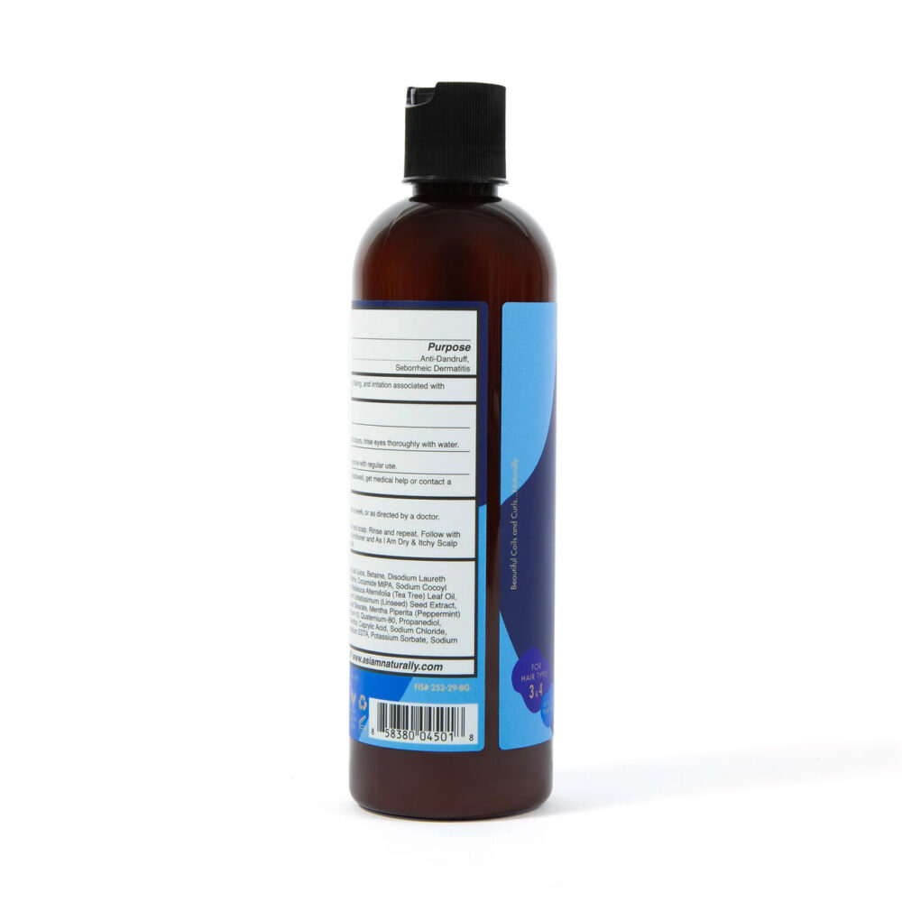 As I Am Olive & Tea Tree Oil Dandruff Shampoo 16oz - Image 2