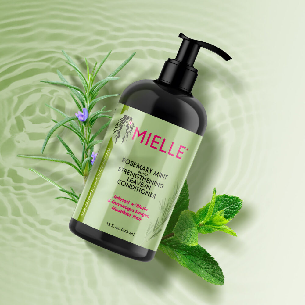 Mielle Rosemary Mint Strengthening Leave-in Conditioner 16oz - Image 3