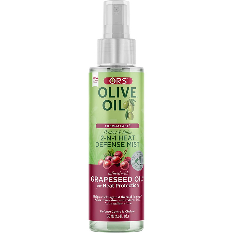 ORS Olive Oil 2-in-1 Shine Mist and Heat Defense Hair Spray