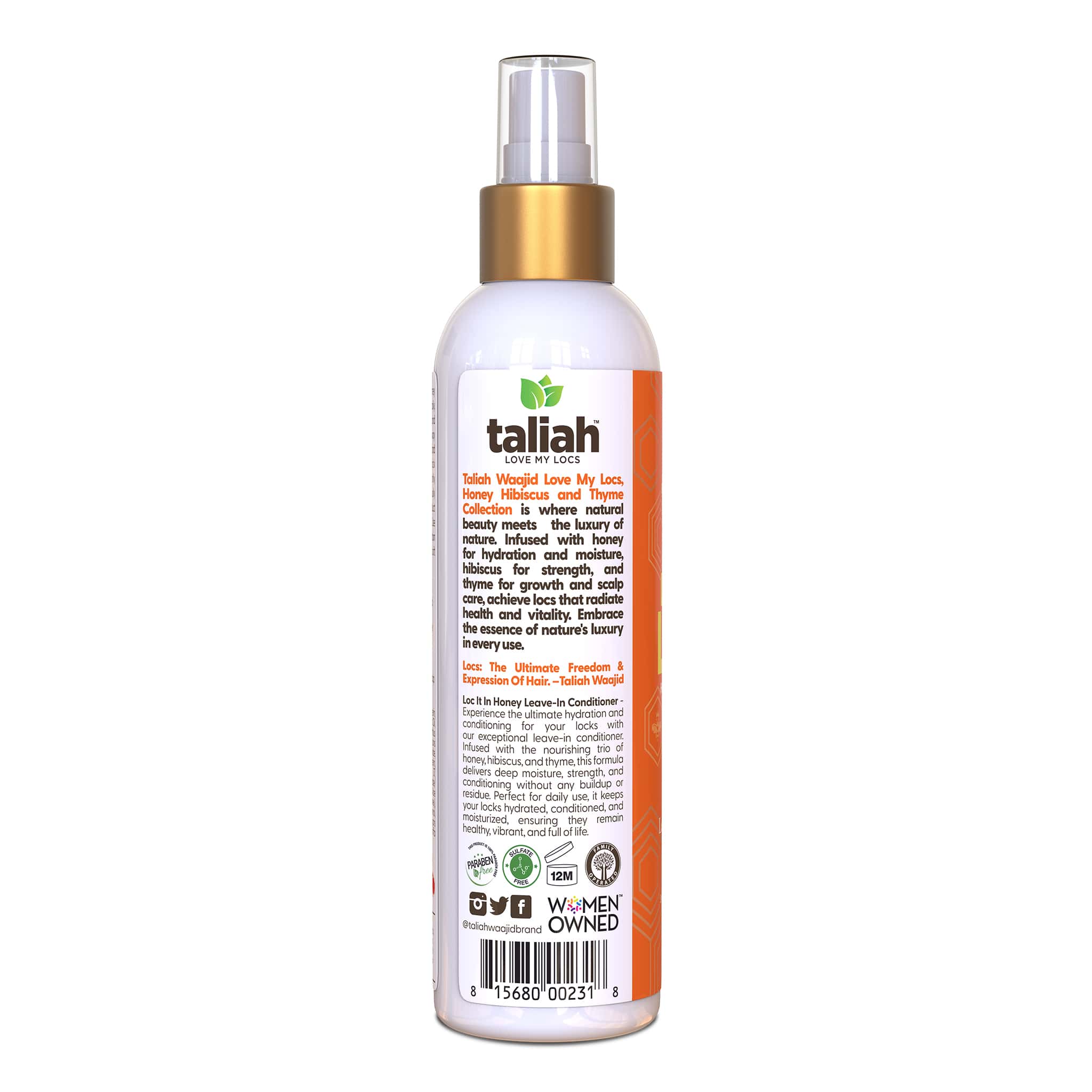 Loc It In Honey Leave-In Conditioner 8oz - Image 2