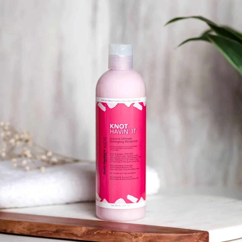 Aunt Jackie’s Knot Havin’ It! Leave-In Ultimate Detangling Moisturizer – 12oz - Image 4