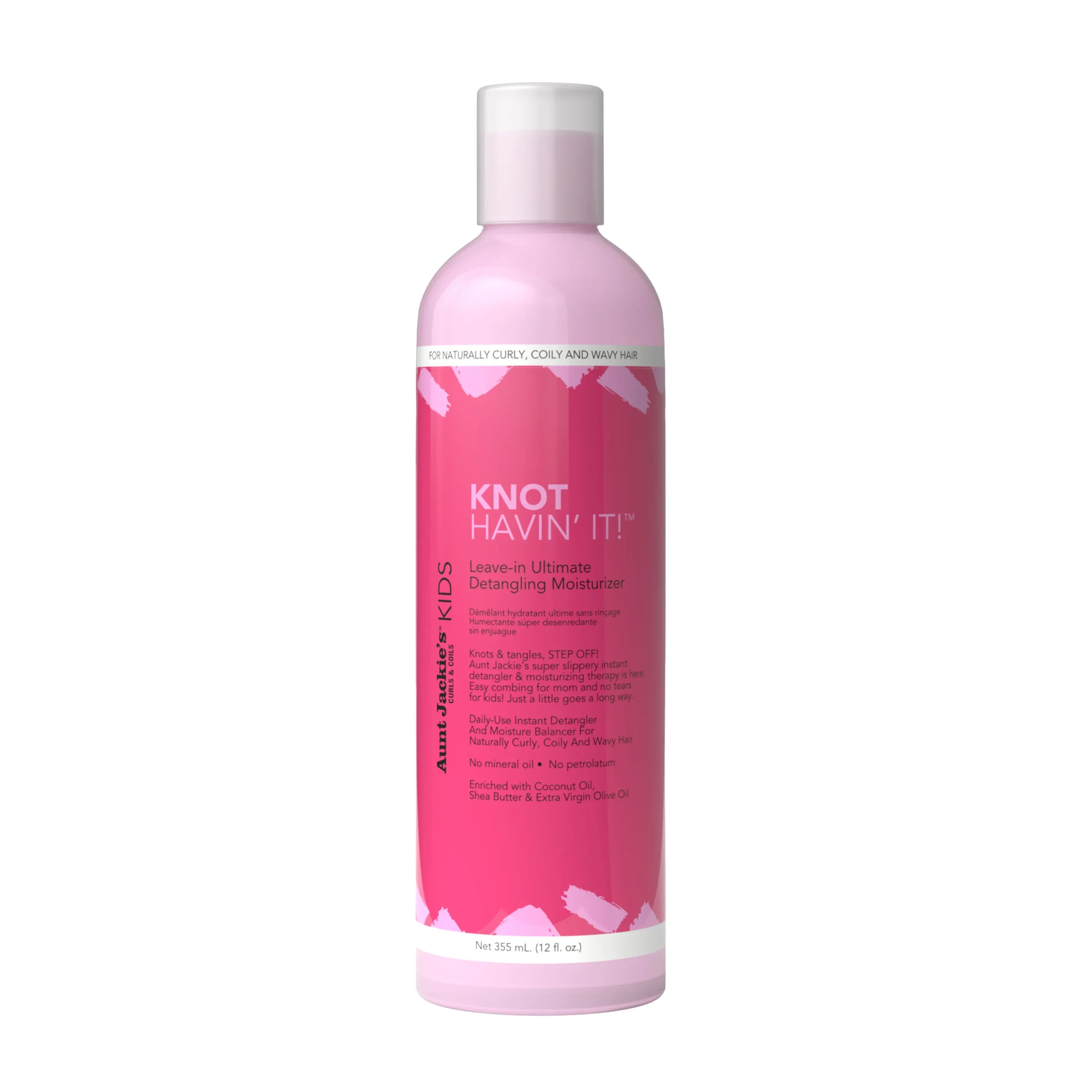 Aunt Jackie’s Knot Havin’ It! Leave-In Ultimate Detangling Moisturizer – 12oz