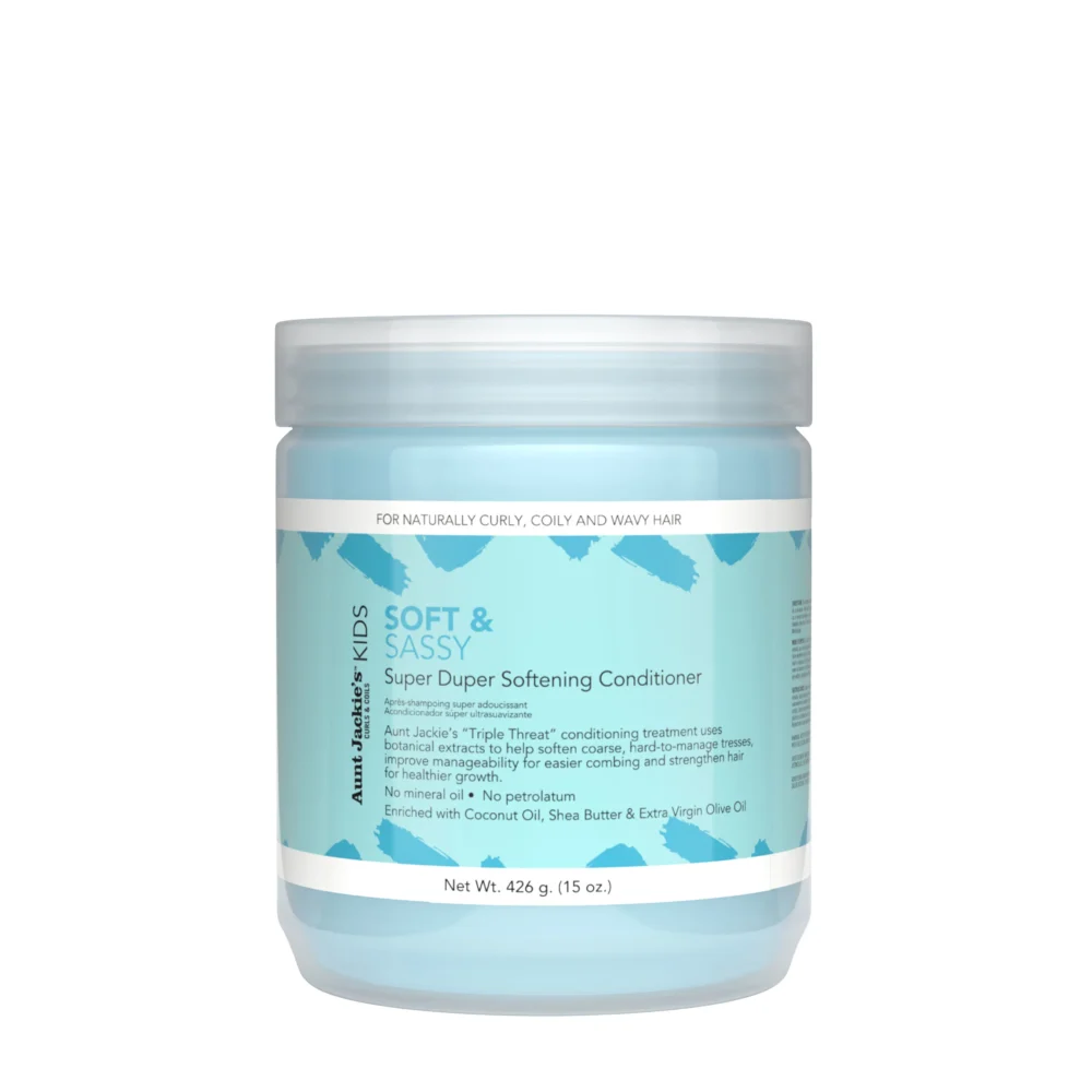 Aunt Jackie’s Soft & Sassy Super Duper Softening Conditioner – 15oz