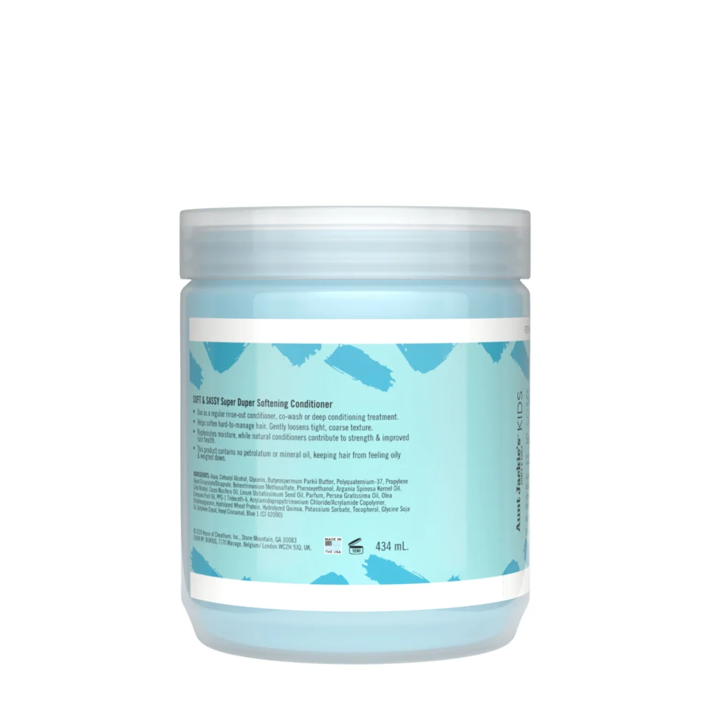 Aunt Jackie’s Soft & Sassy Super Duper Softening Conditioner – 15oz - Image 3