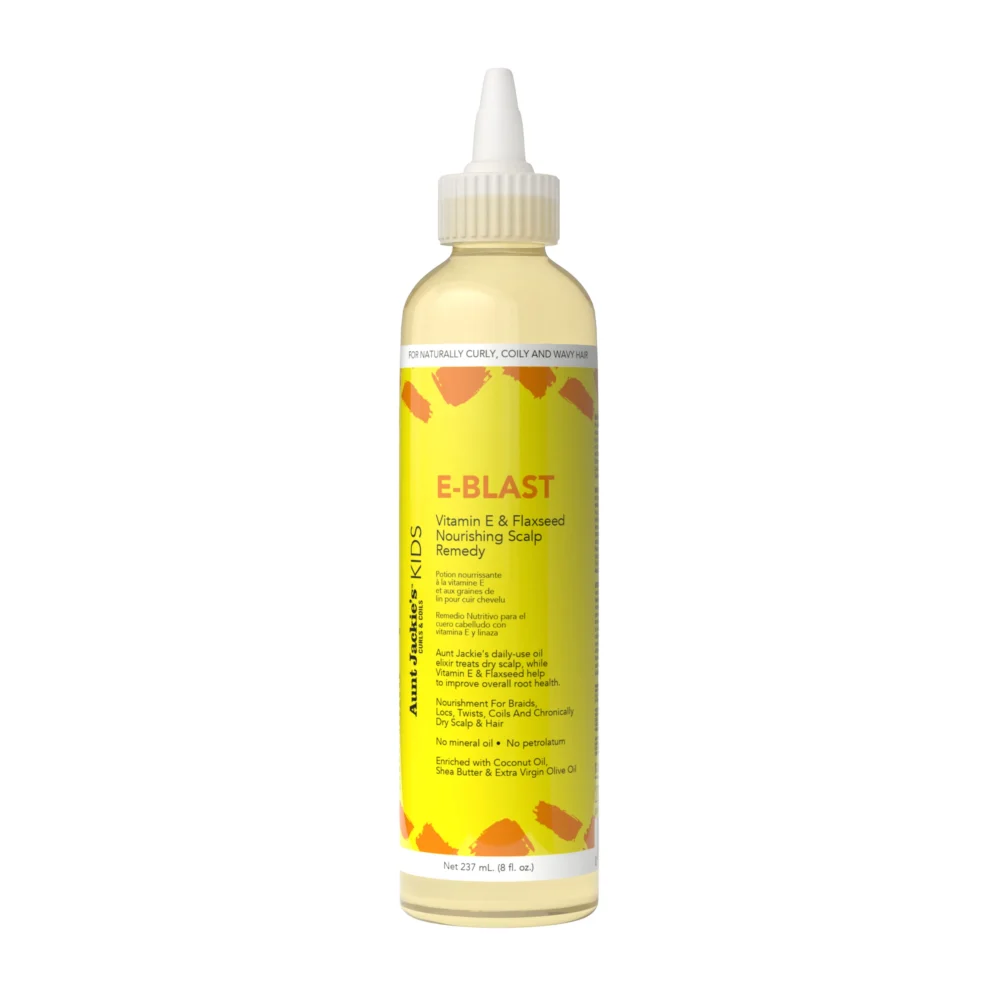 Aunt Jackie’s E-Blast Vitamin E & Flaxseed Nourishing Scalp Remedy – 8oz