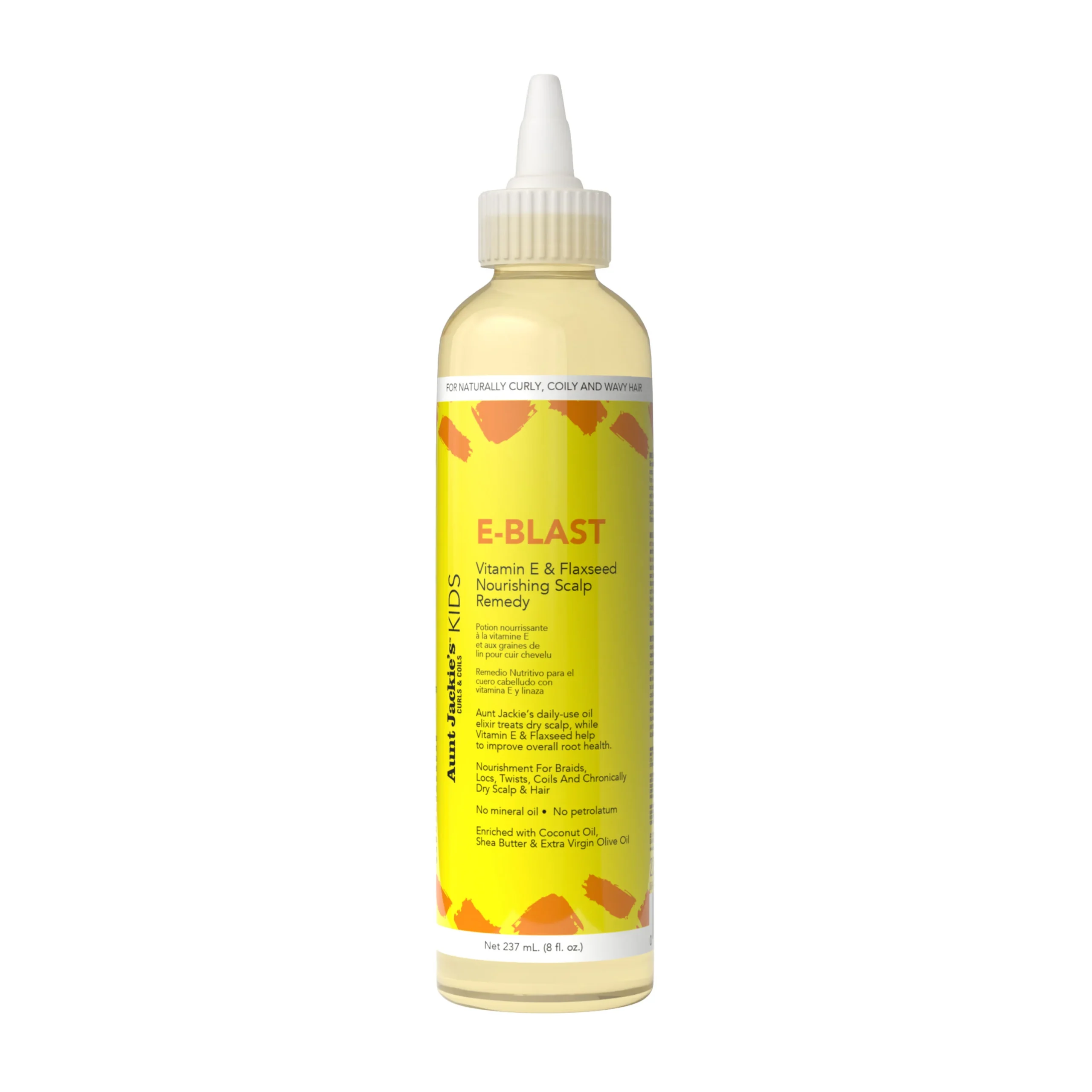 Aunt Jackie’s E-Blast Vitamin E & Flaxseed Nourishing Scalp Remedy – 8oz