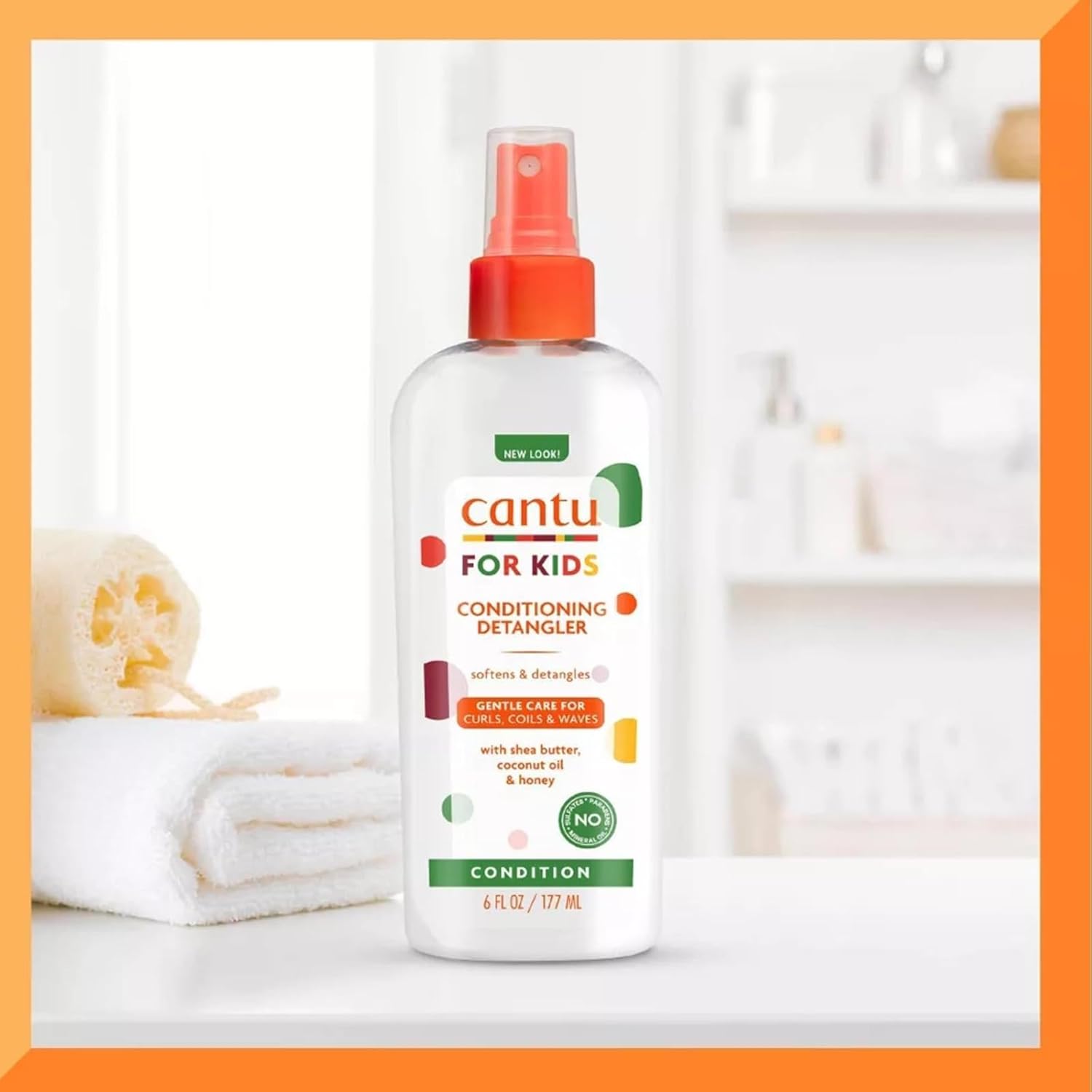 Cantu Care for Kids Conditioning Detangler – 6oz - Image 3