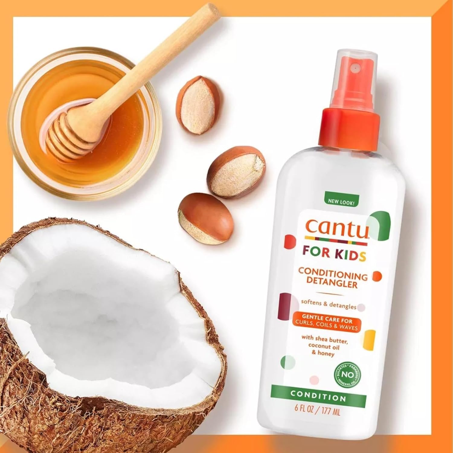 Cantu Care for Kids Conditioning Detangler – 6oz - Image 2