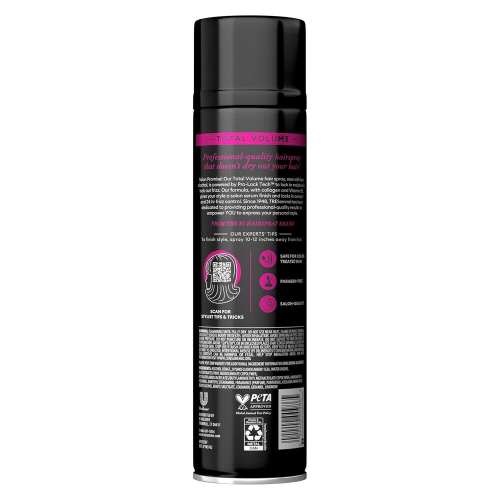 TRESemme Total Volume Hairspray 11oz - Image 2