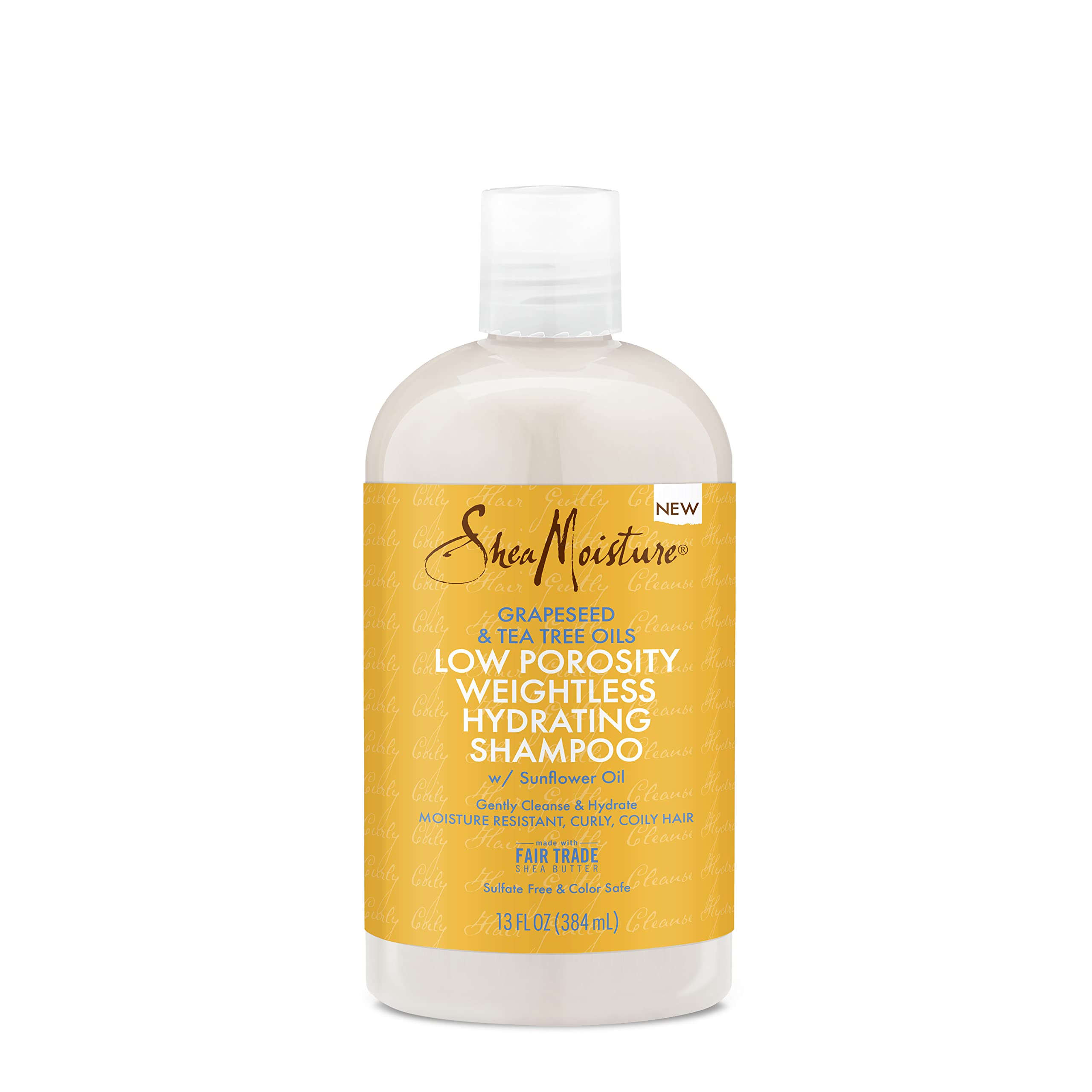 Shea Moisture Low Porosity Weightless Hydrating Shampoo 13oz