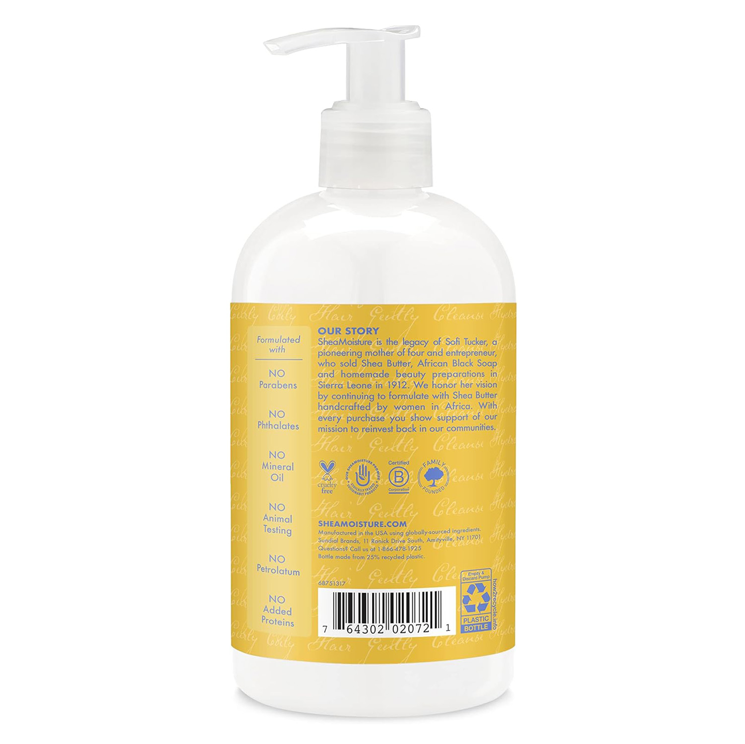 Shea Moisture Grapeseed & Tea Tree Oils 13oz - Image 2