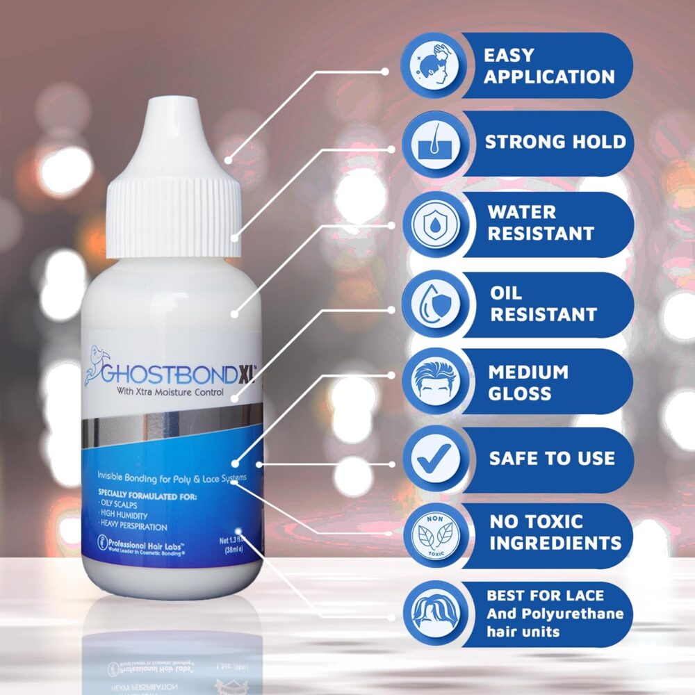 GhostBond XL Lace Glue Wig Adhesive 1.3oz - Image 5