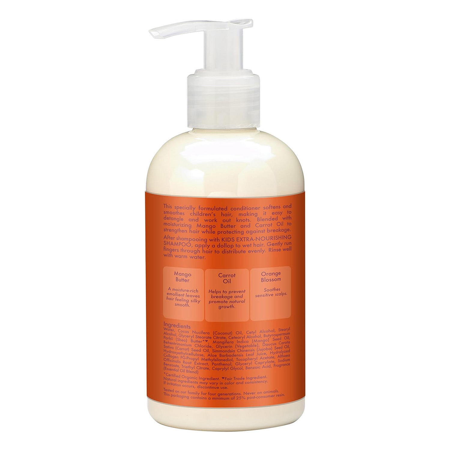 Shea Moisture Mango & Carrot Kids Extra-Nourishing Conditioner – 8oz - Image 2