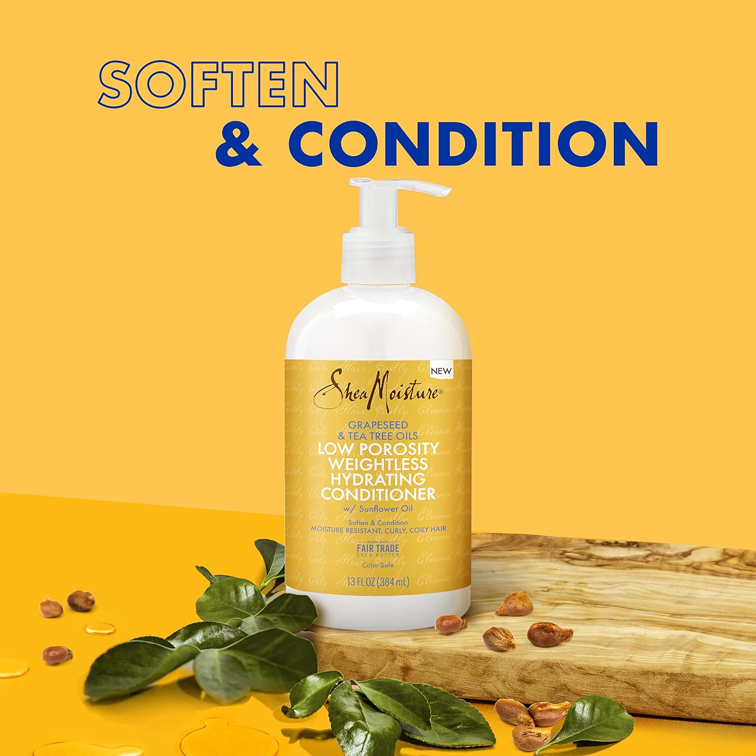 Shea Moisture Grapeseed & Tea Tree Oils 13oz - Image 3