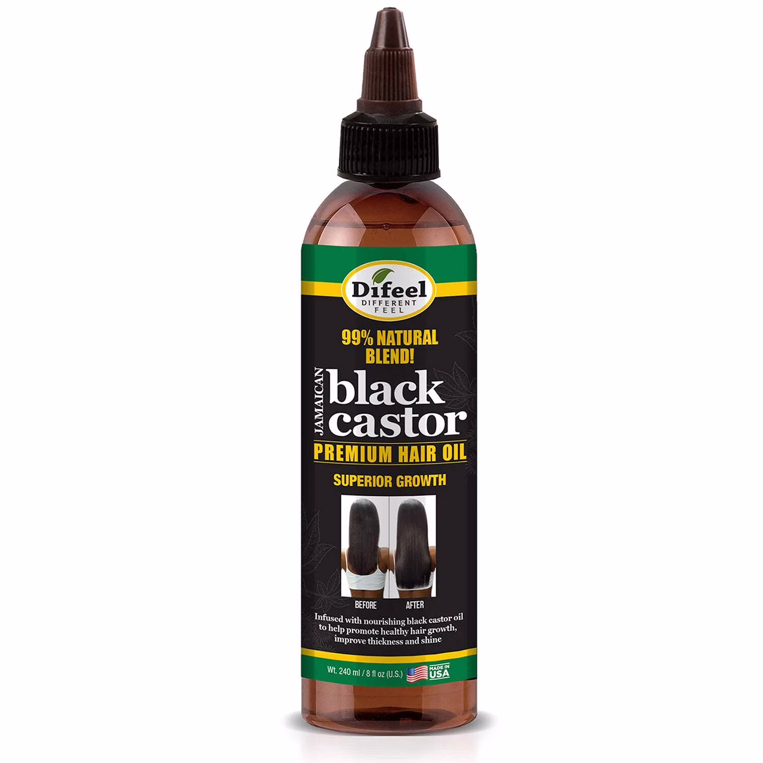 Jamaican Black Castor Premium Hair Oil Superior Growth 2.5oz