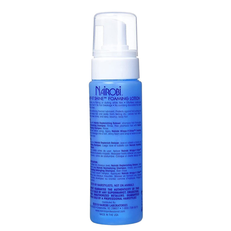 Nairobi Wrapp It Shine Foaming Lotion 8oz - Image 2