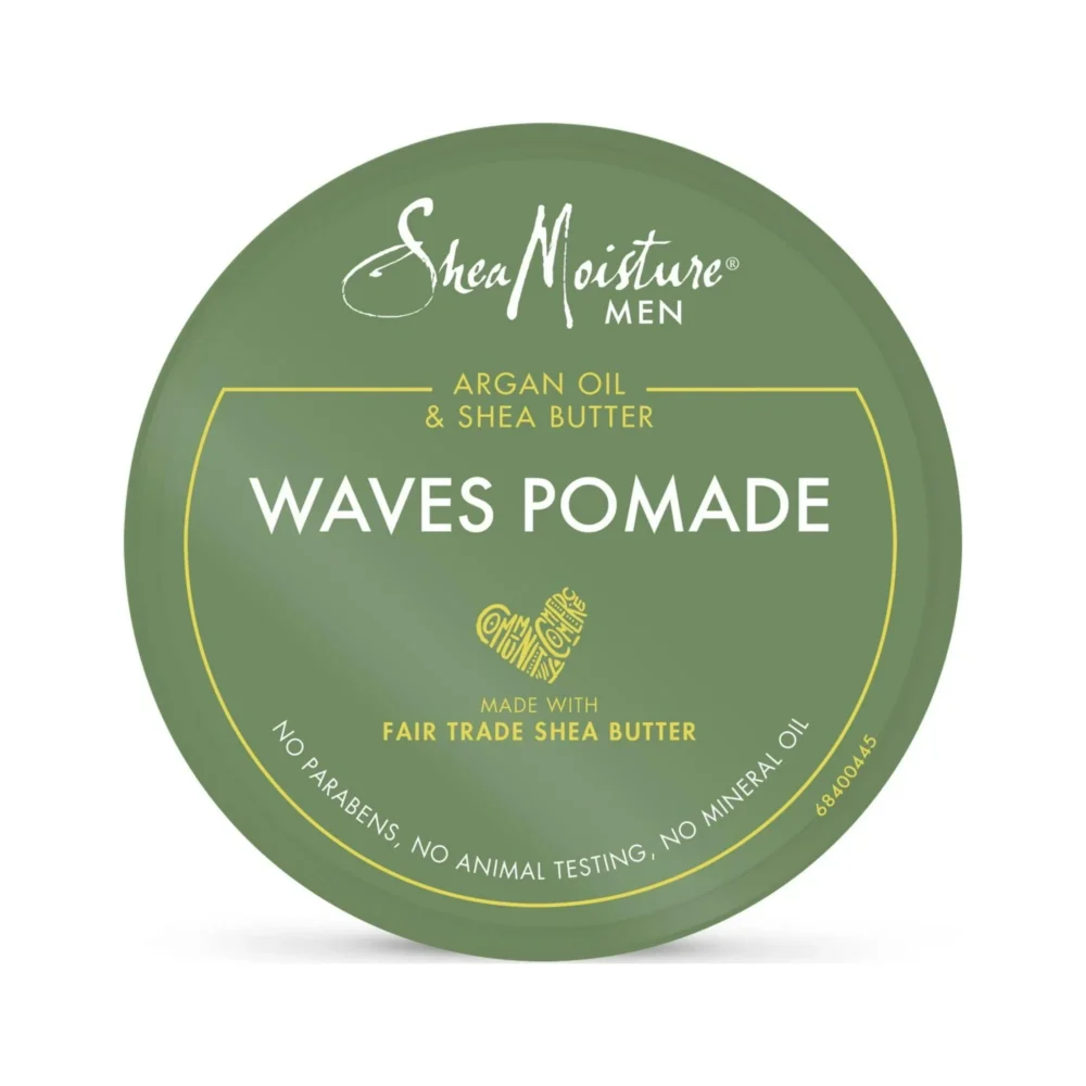 Shea Moisture Men Argan Oil and Shea Butter Waves Pomade – 4oz - Image 2