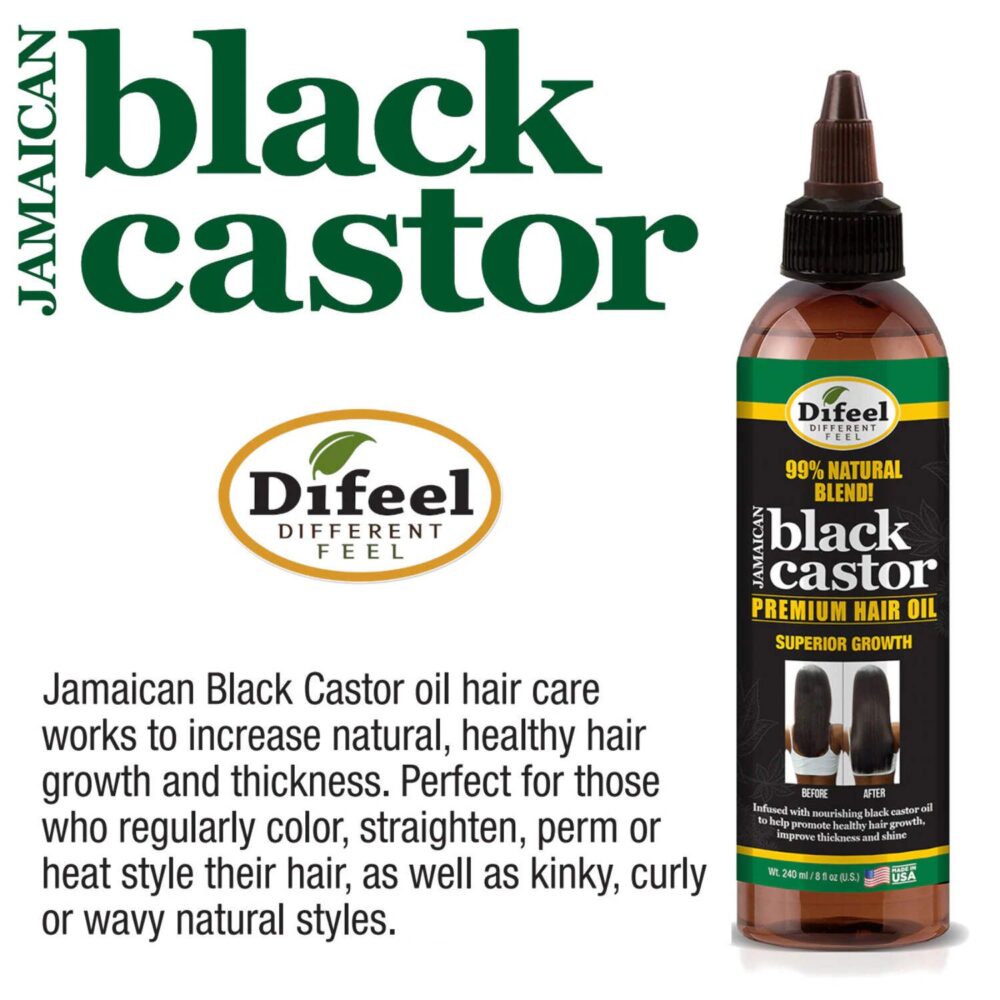 Jamaican Black Castor Premium Hair Oil Superior Growth 2.5oz - Image 2