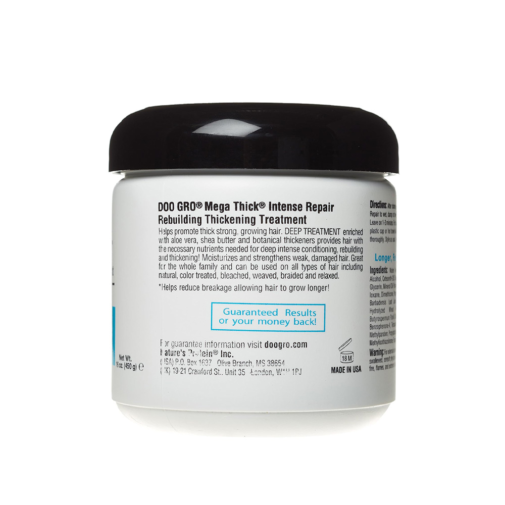 Doo Gro Mega Thick Intense Deep Repair Hair Treatment – 16oz - Image 3