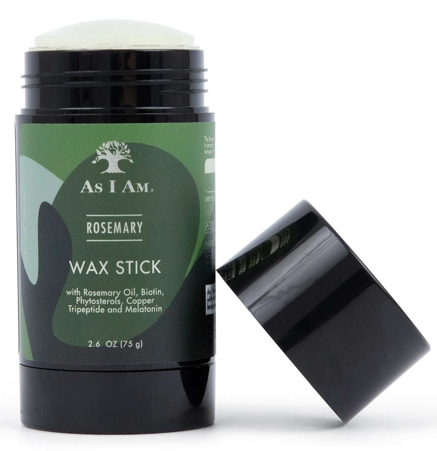 As I Am Rosemary Hair Wax Stick - 2.6oz - Image 4