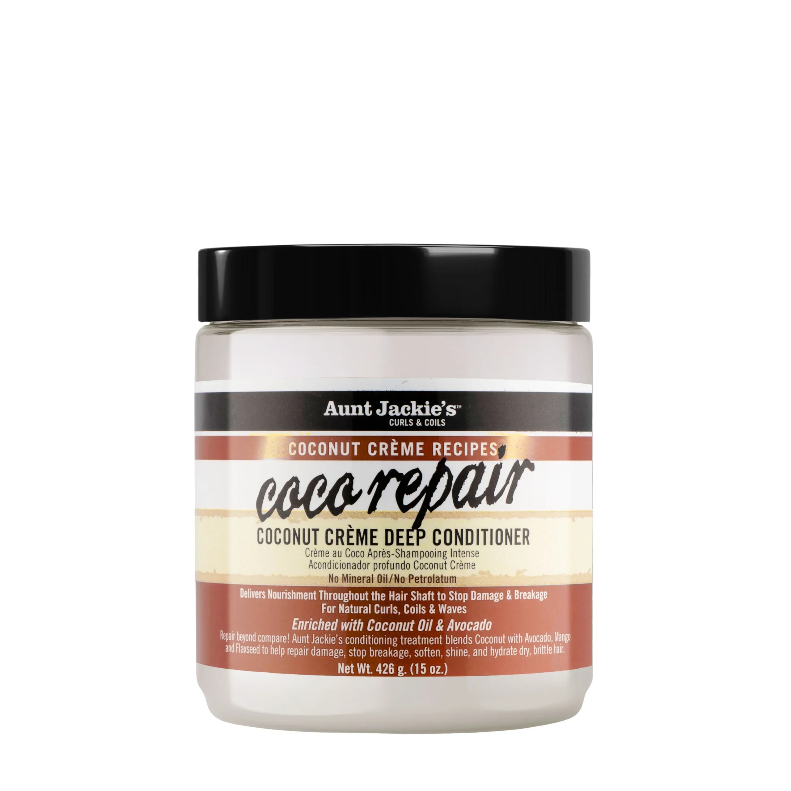 Aunt Jackie's Coco Repair Coconut Creme Deep Conditioner – 15oz