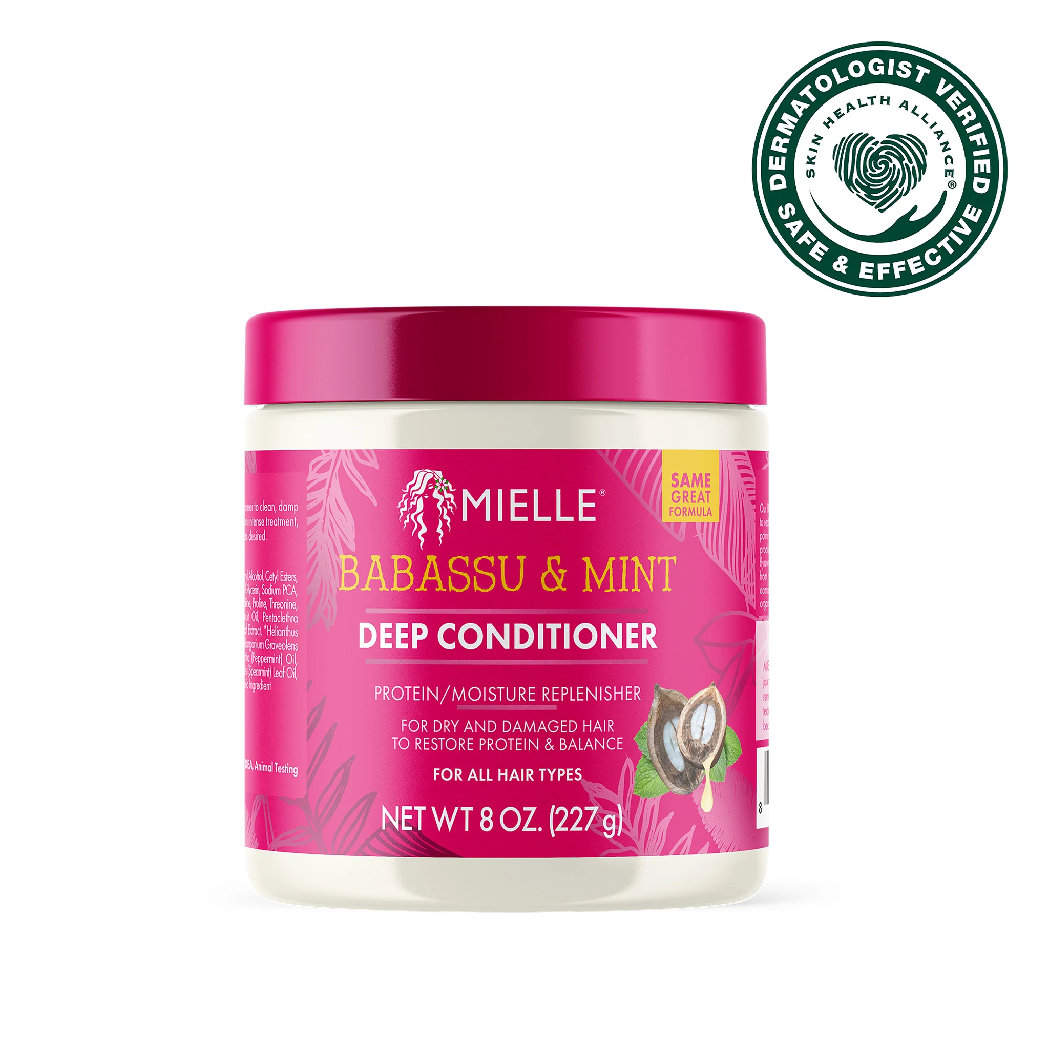Mielle Babassu & Mint Deep Conditioner – 8oz